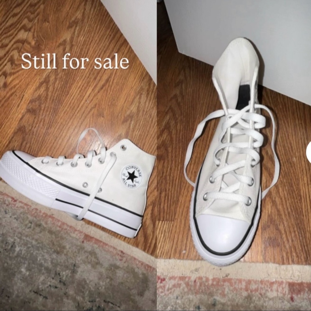 Converse platforms size 7.5